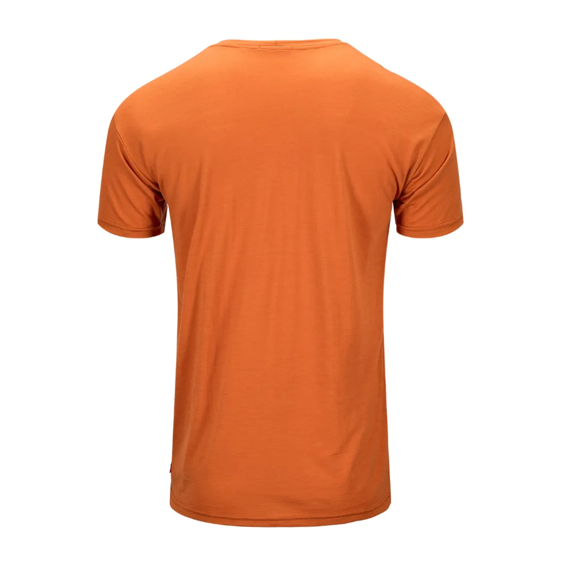 Aclima LightWoll 140 Classic Tee Antler, herre (Apricot Orange)