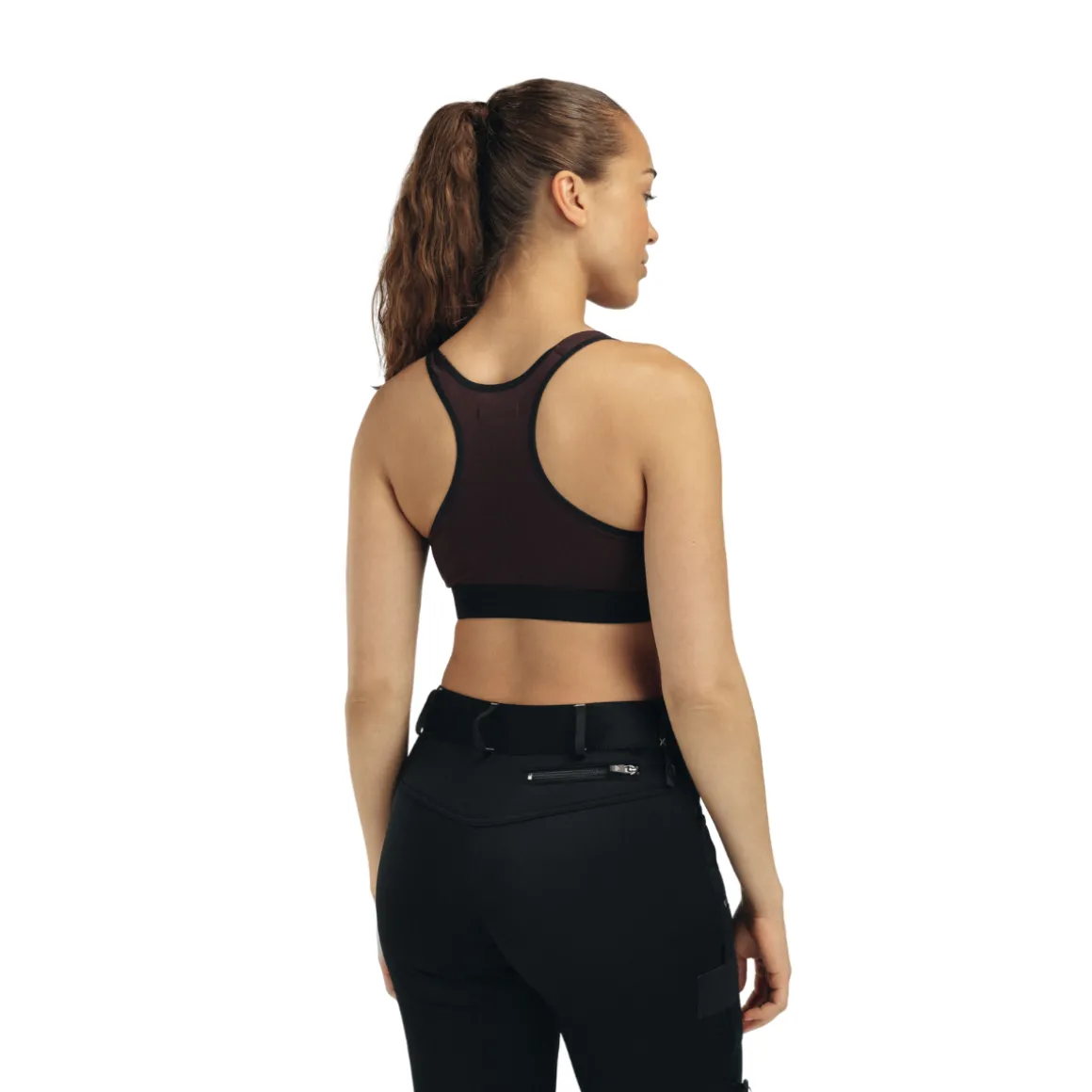Aclima LightWool 180 Sports Top, dame (Chocolate Plum)