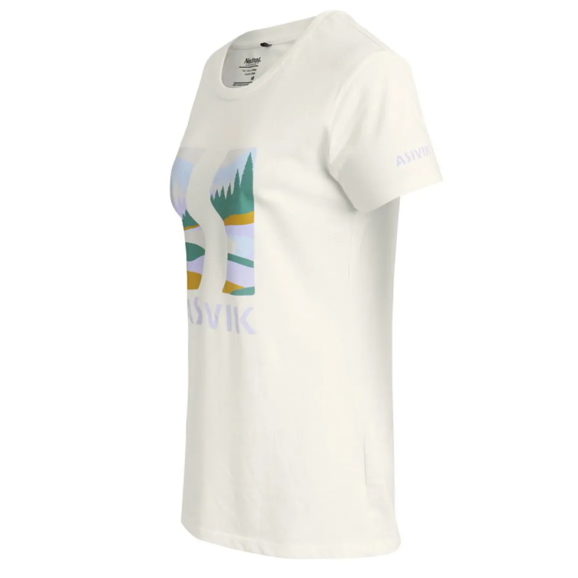 Asivik Logo Forest T-shirt, dame