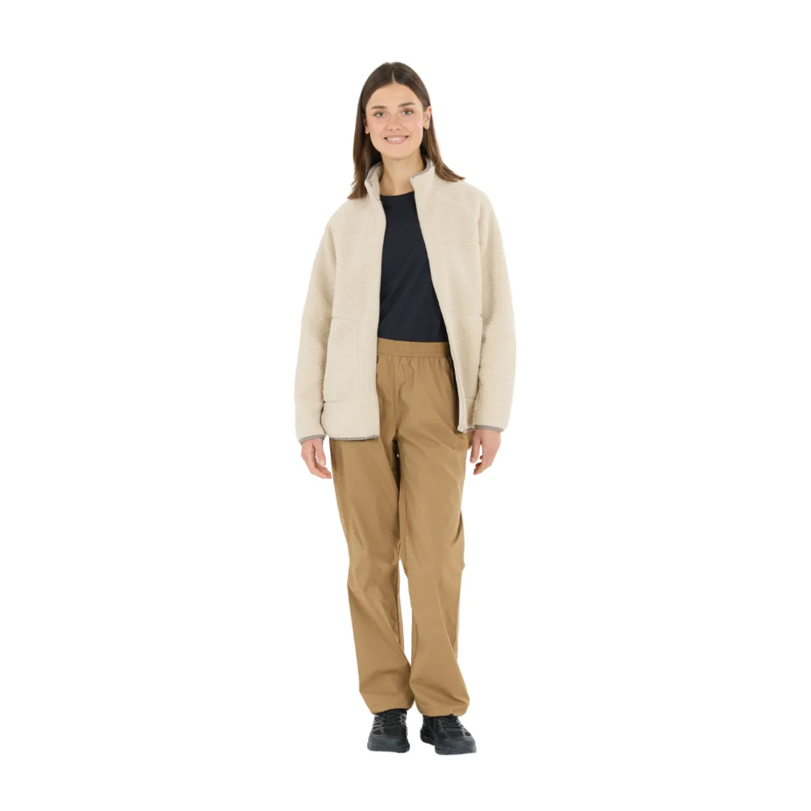 Asivik Travel Pants WR / rejsebukser, dame (Sand)