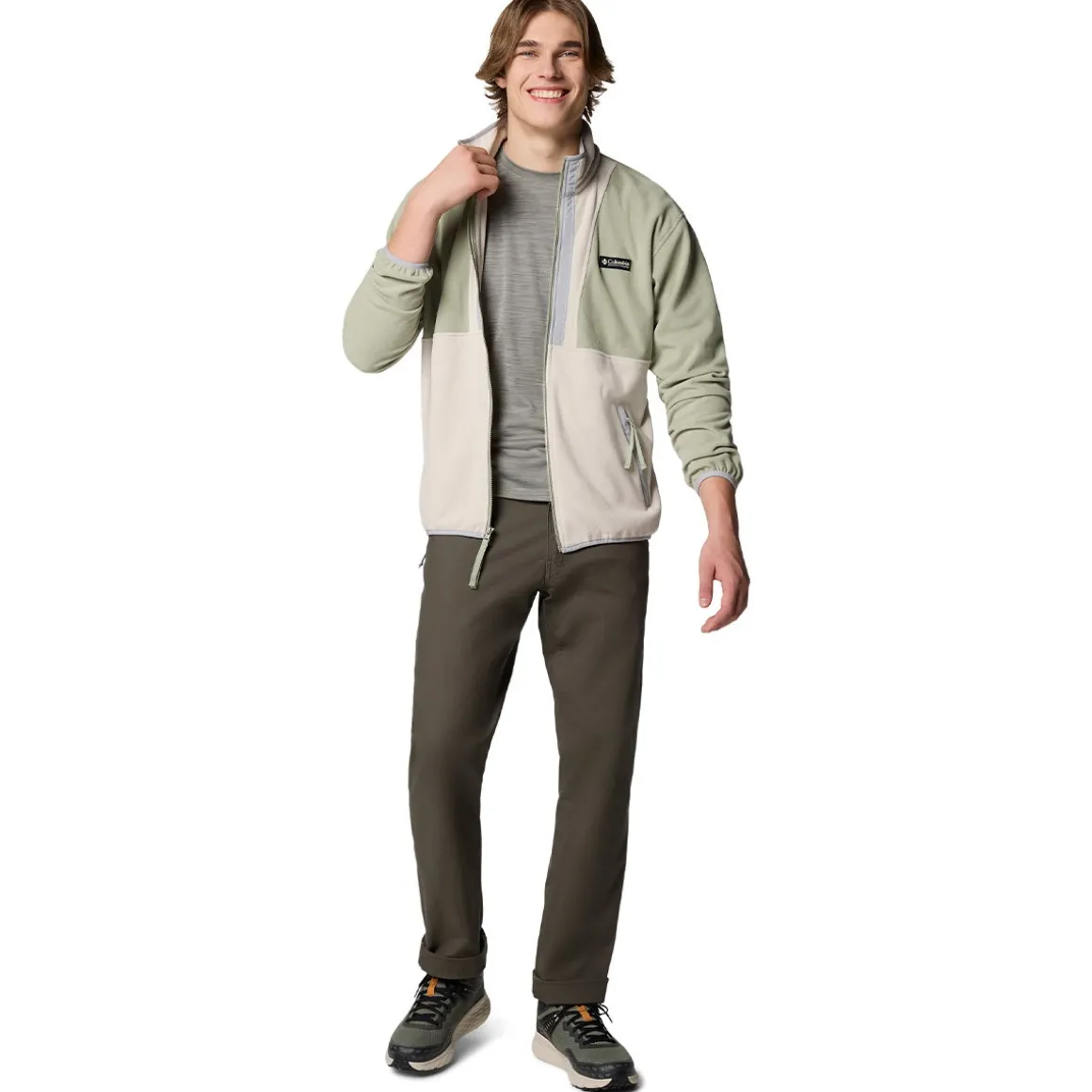 Columbia Back Bowl II LW Fleece, herre (Safari)