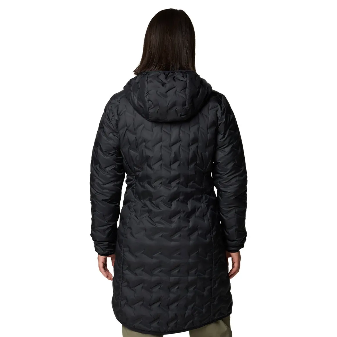 Columbia Delta Ridge II Long Down dunfrakke, dame (Black)