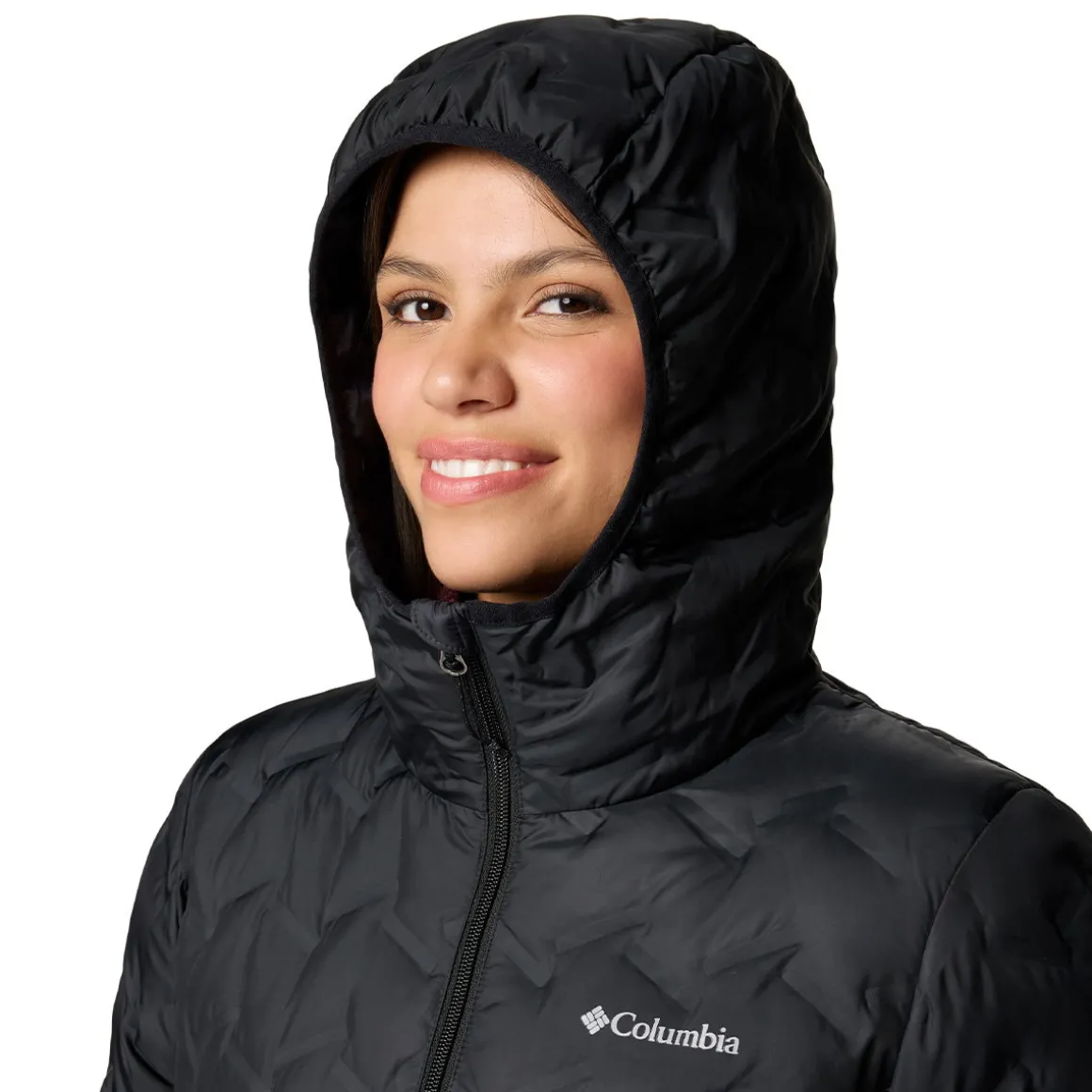 Columbia Delta Ridge II Long Down dunfrakke, dame (Black)