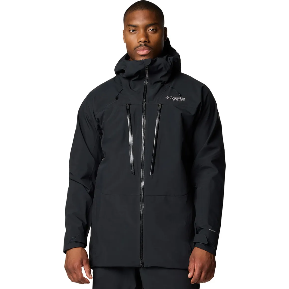 Columbia Platinum Peak II 3-lags skijakke, herre (Black)