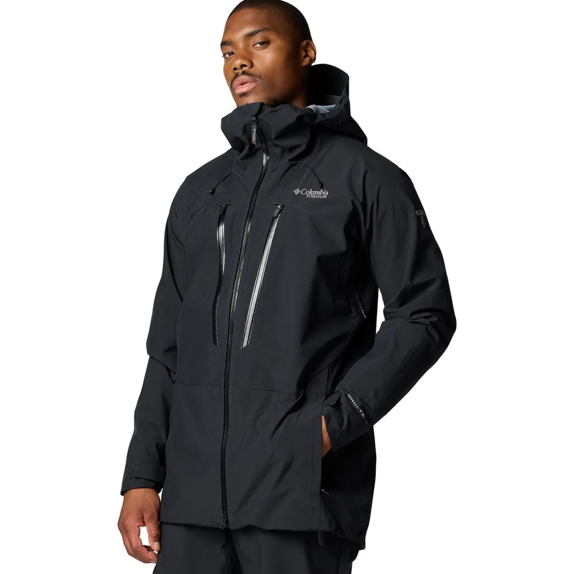 Columbia Platinum Peak II 3-lags skijakke, herre (Black)