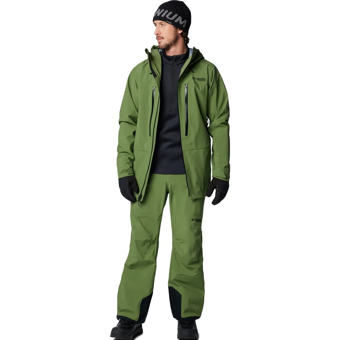Columbia Platinum Peak II 3-lags skibukser, herre (Canteen)