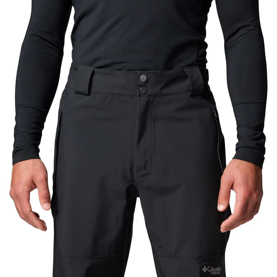 Columbia Platinum Peak II 3-lags skibukser, herre (Black)