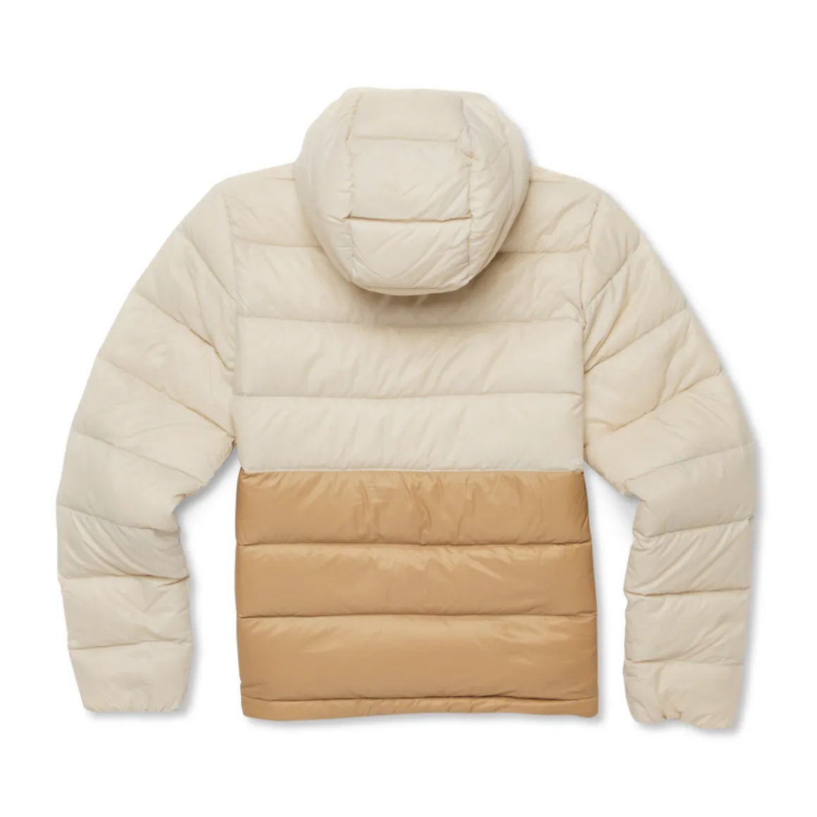 Cotopaxi Fuego Max Down Hooded Dunjakke, dame (Cream and Khaki)