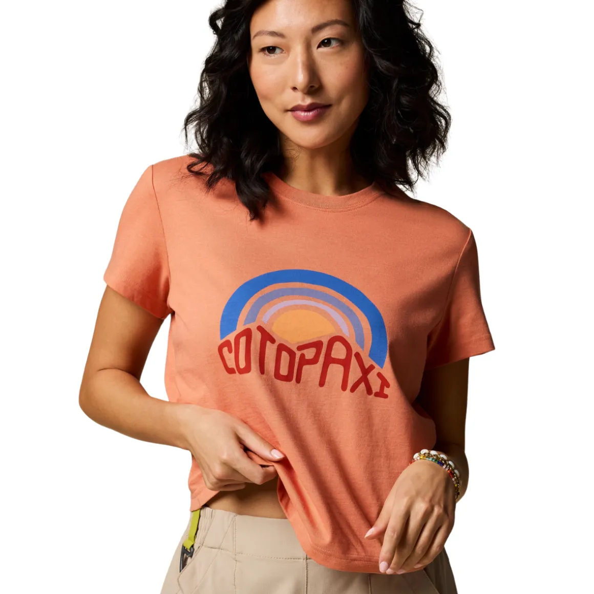 Cotopaxi Sunset Embers T-shirt, dame (Grapefruit)