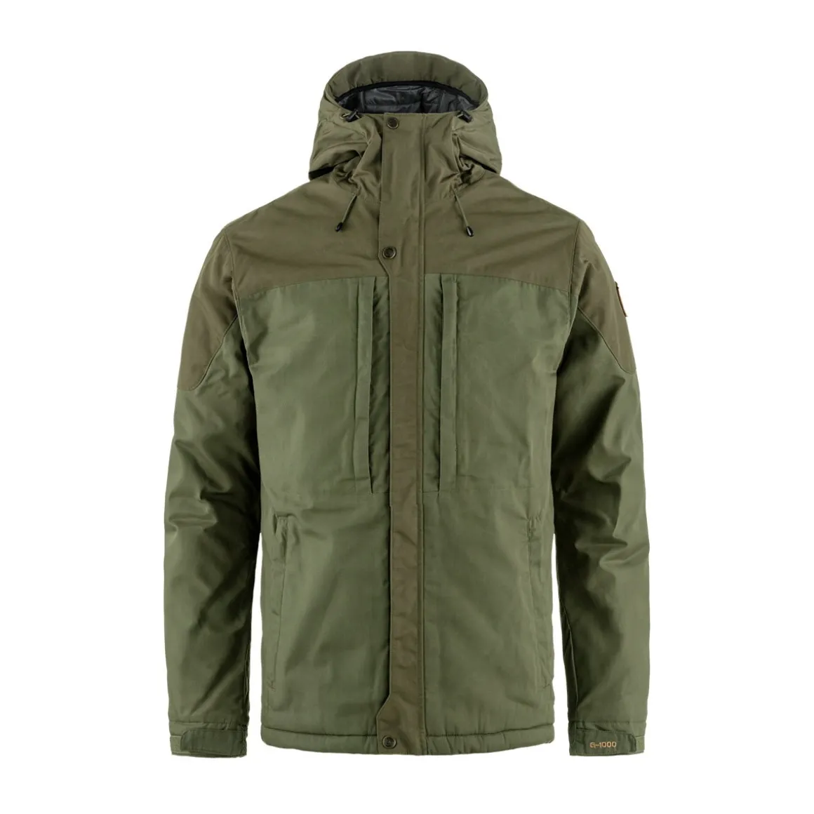 Fjällräven Skogsö Padded vinterjakke, herre (Laurel Green)