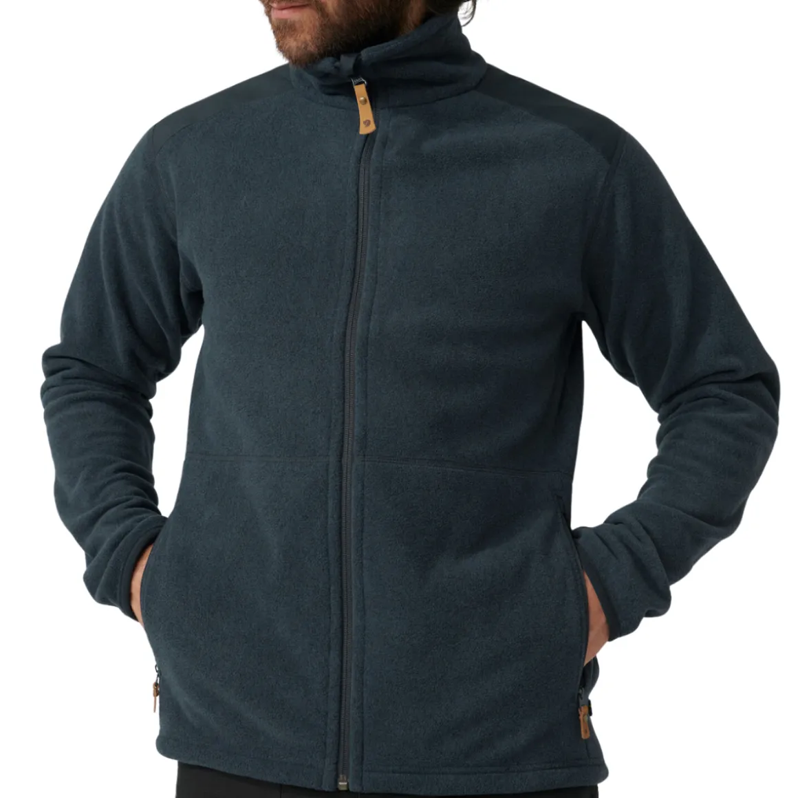 Fjällräven Sten Fleece, herre (Dark Olive)