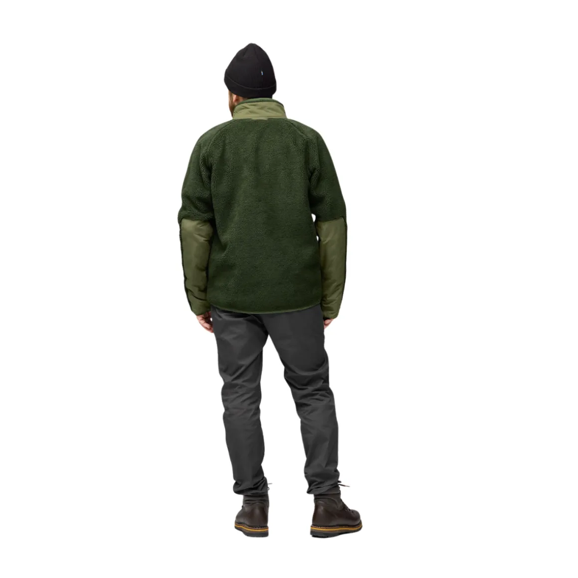 Fjällräven Vardag Pile Fleece, herre (Deep Forest / Laurel Green)