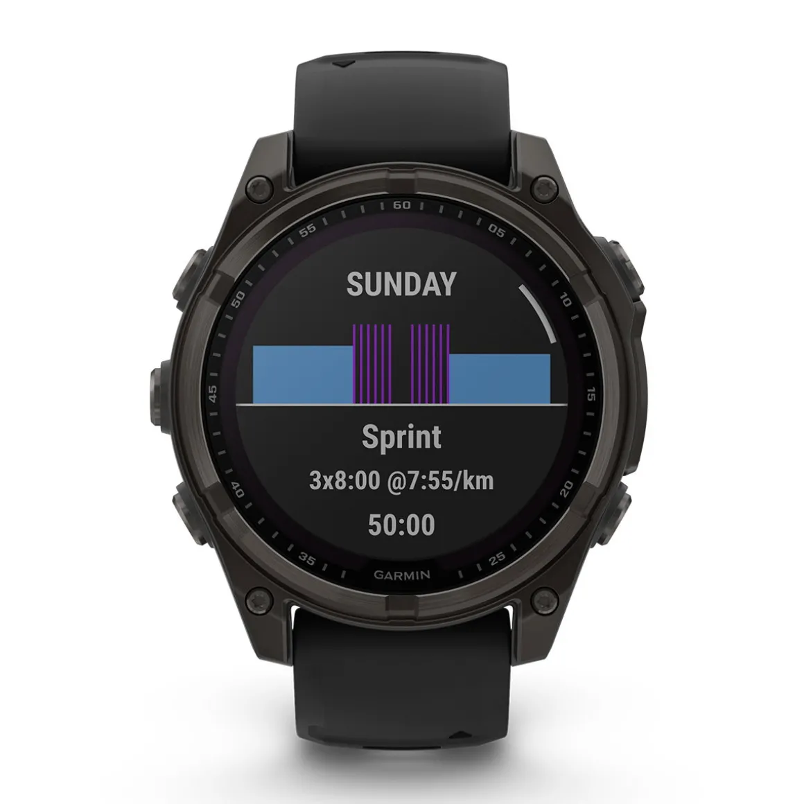 Garmin Fenix 8 Sapphire Solar, 47mm (Carbon Grey)
