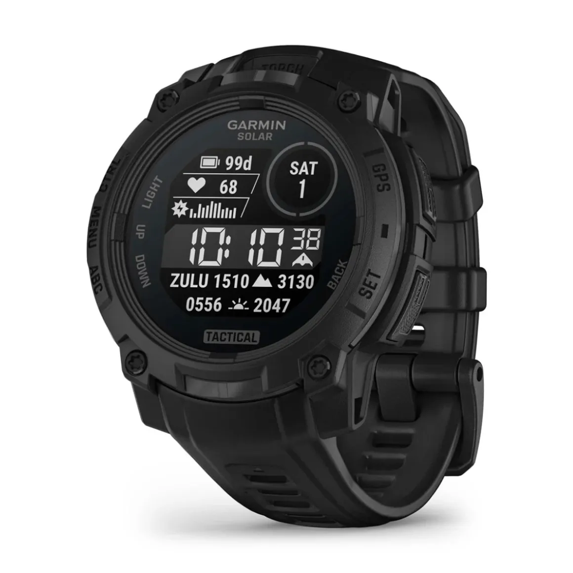 Garmin Instinct 3, Tactical Solar 45mm (Black)