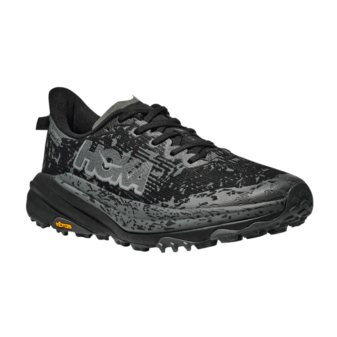 HOKA Speedgoat 6 GORE-TEX trailsko, herre (Black / Outer Orbit)