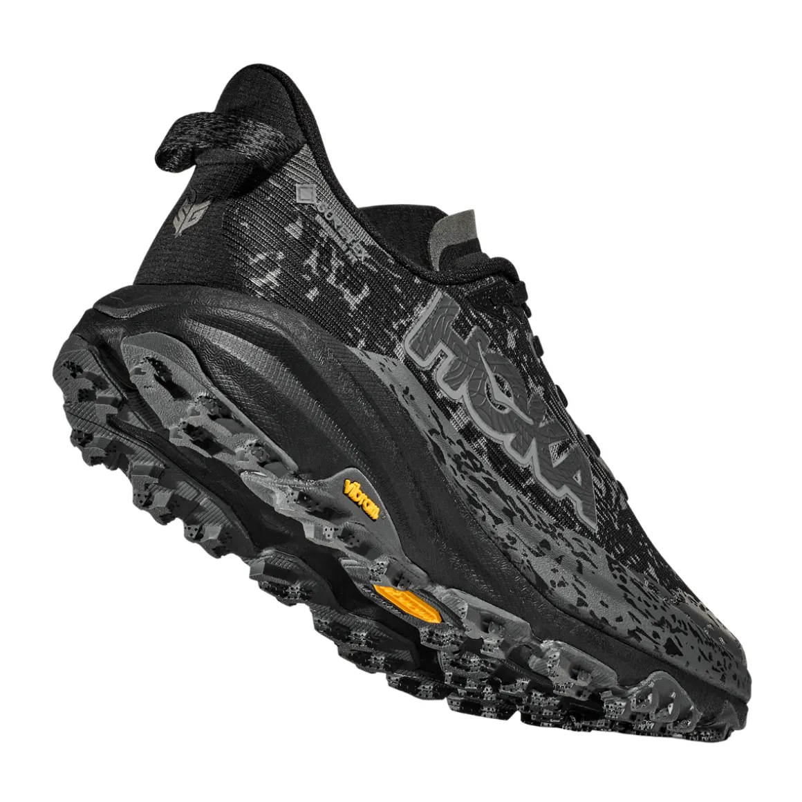 HOKA Speedgoat 6 GORE-TEX trailsko, dame (Black / Outer Orbit)