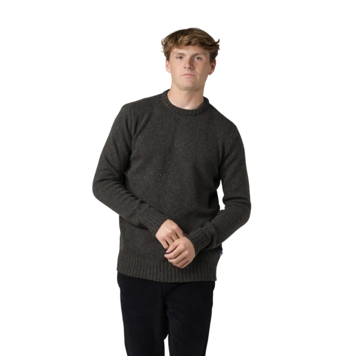Klitmøller Collective Aage Knit Sweater, herre (Olive)