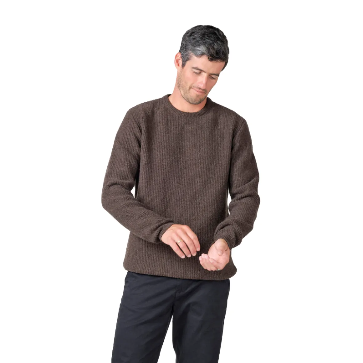 Klitmøller Frede Knit sweater, herre (Taupe)