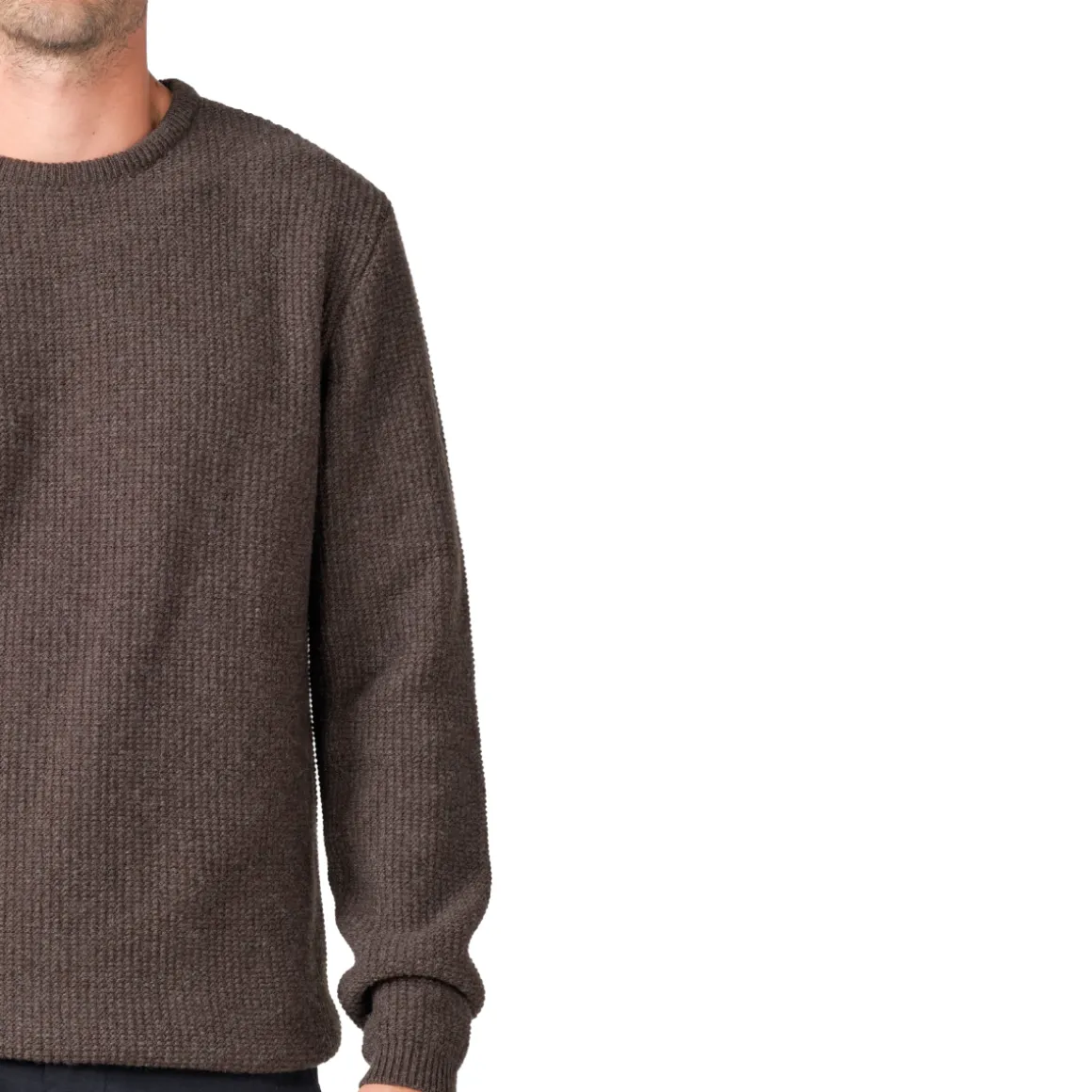 Klitmøller Frede Knit sweater, herre (Taupe)