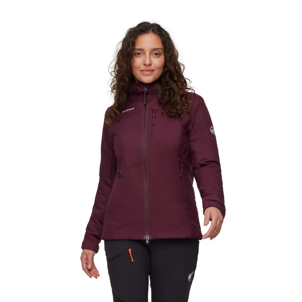 Mammut Rime IN Hooded Fiberjakke, dame (Vin)