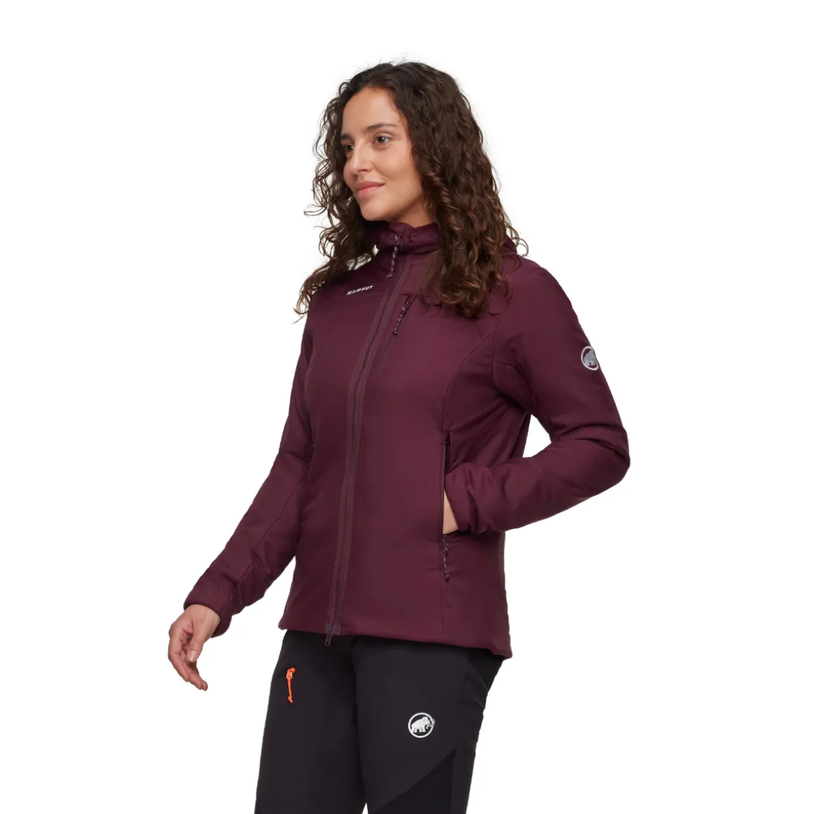 Mammut Rime IN Hooded Fiberjakke, dame (Vin)