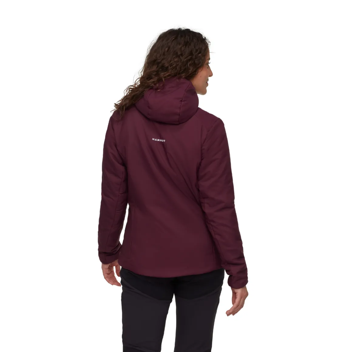 Mammut Rime IN Hooded Fiberjakke, dame (Vin)