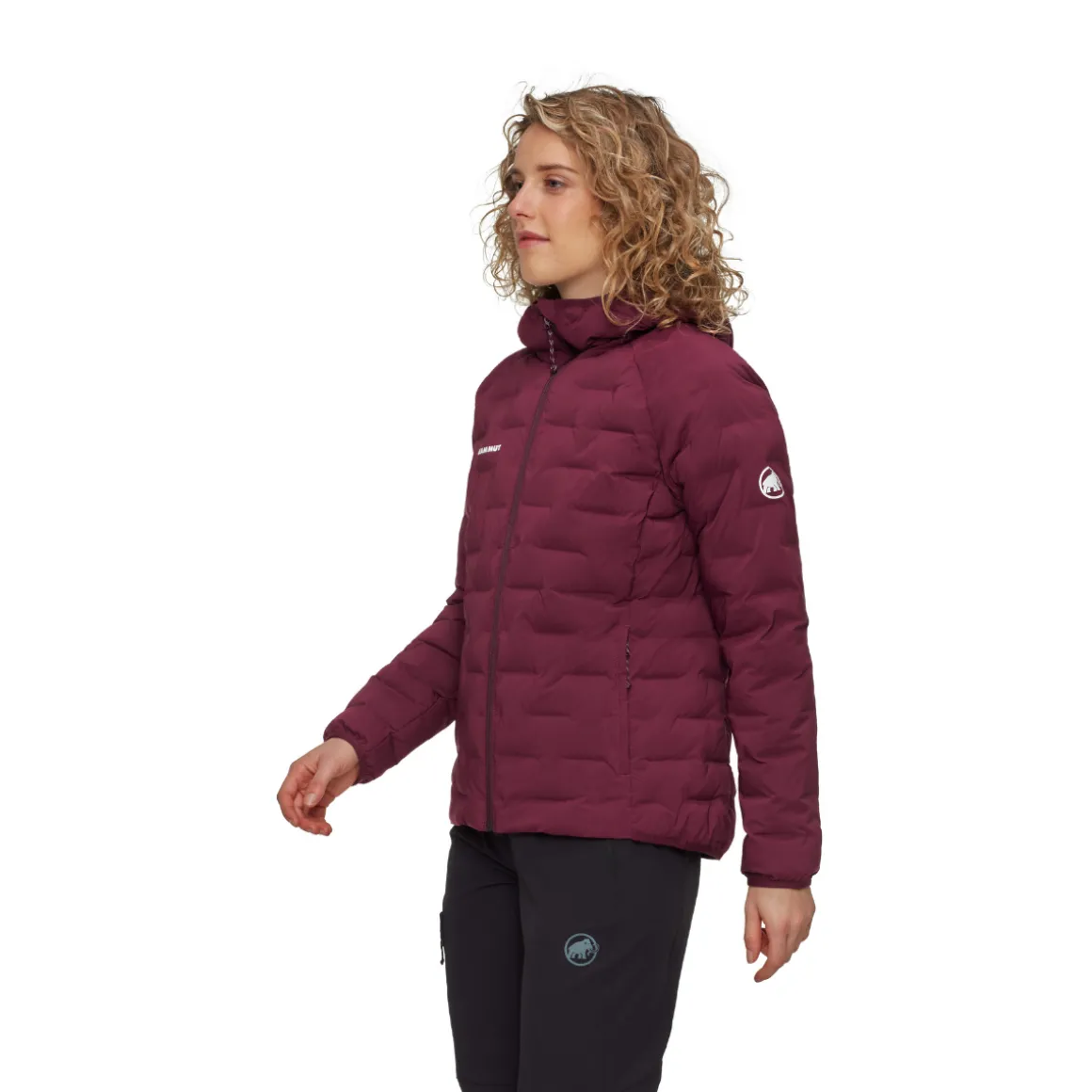 Mammut Sender IN Hooded jakke, dame (Vin)