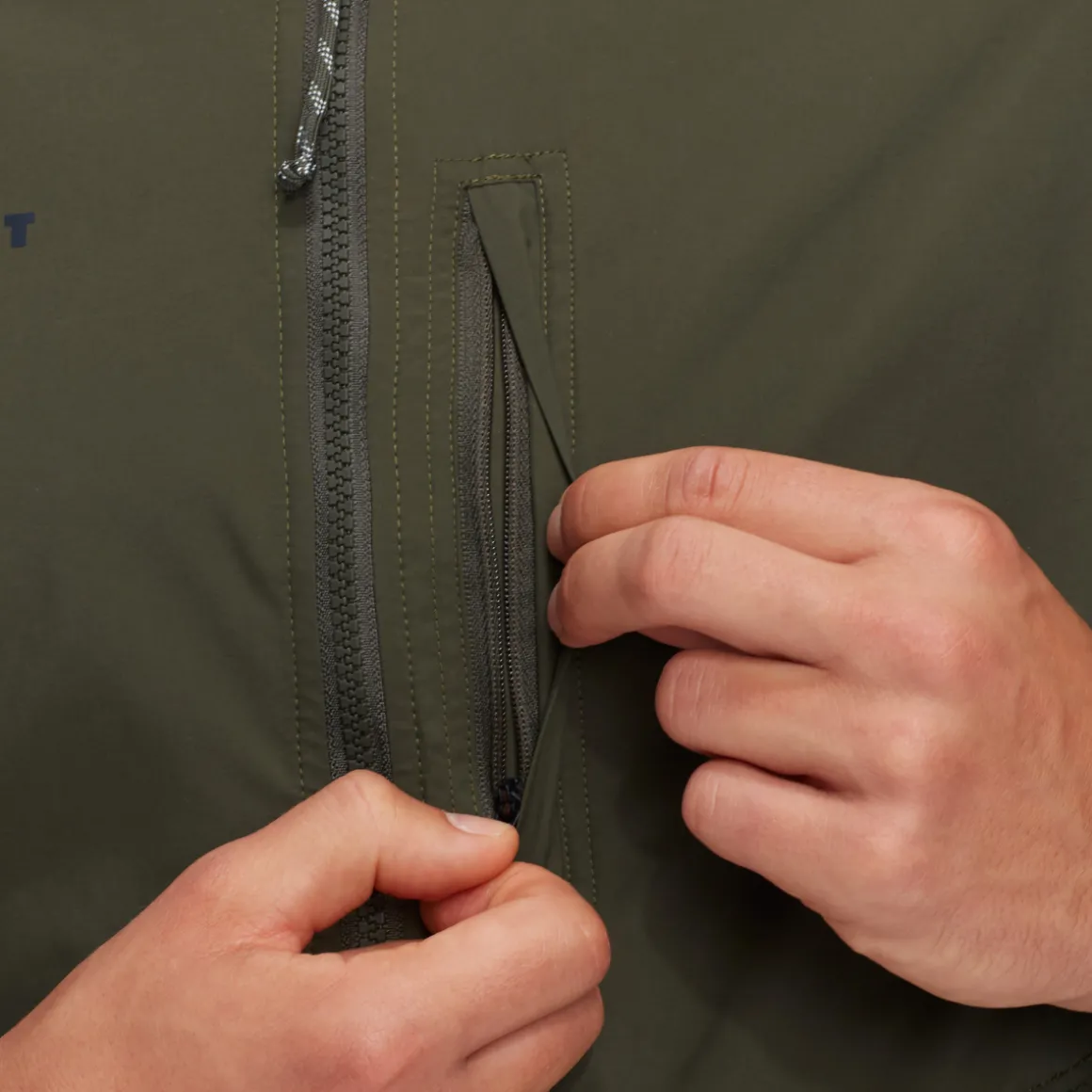 Mammut Utility Bomber Jakke, herre (Dark Marsh)
