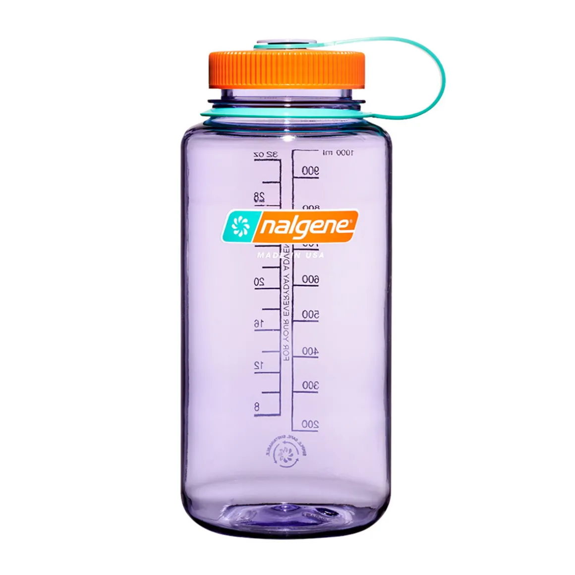 Nalgene Wide Mouth Sustain drikkedunk 1 L (Amethyst)
