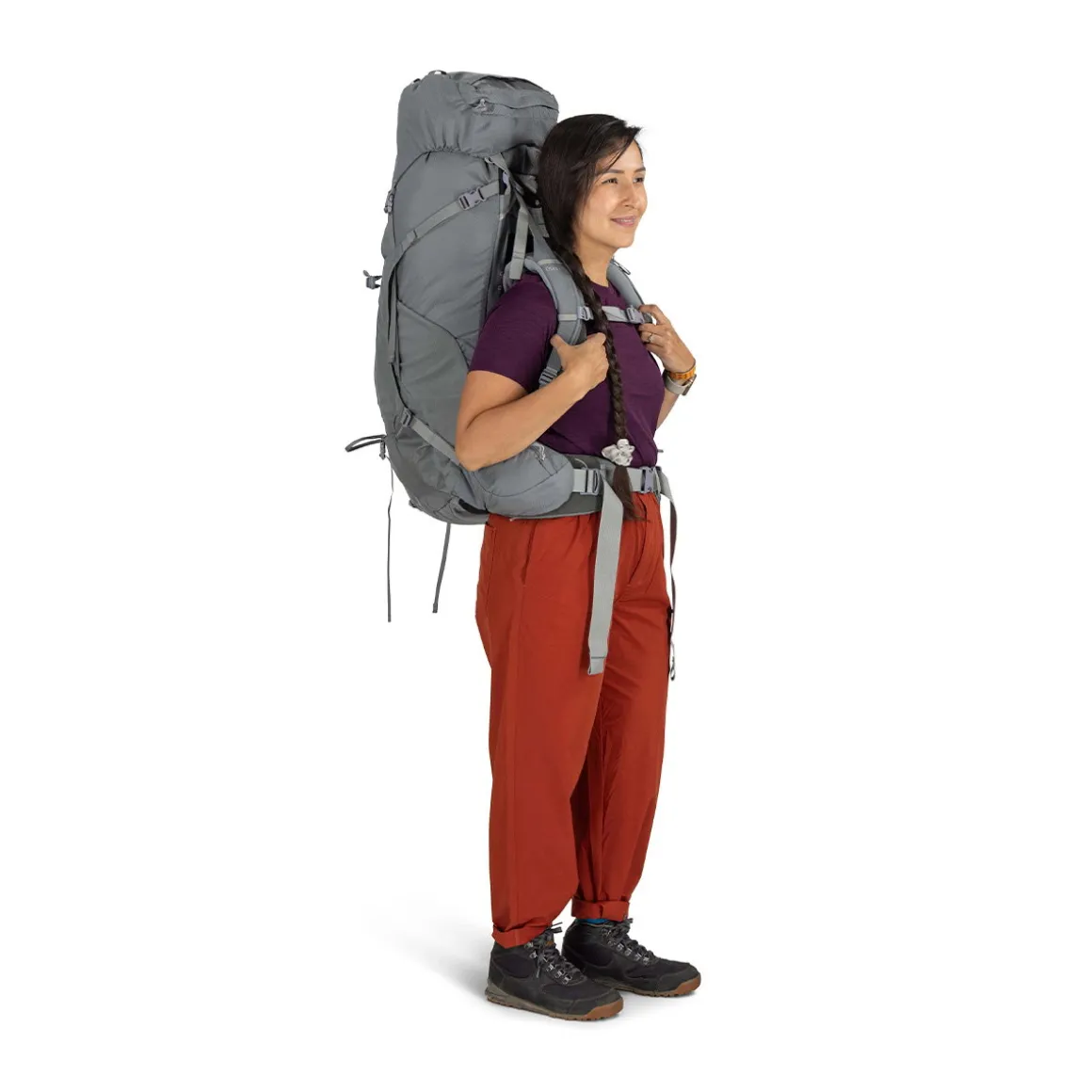Osprey Ariel 65 L vandrerygsæk, dame (Medium Grey)