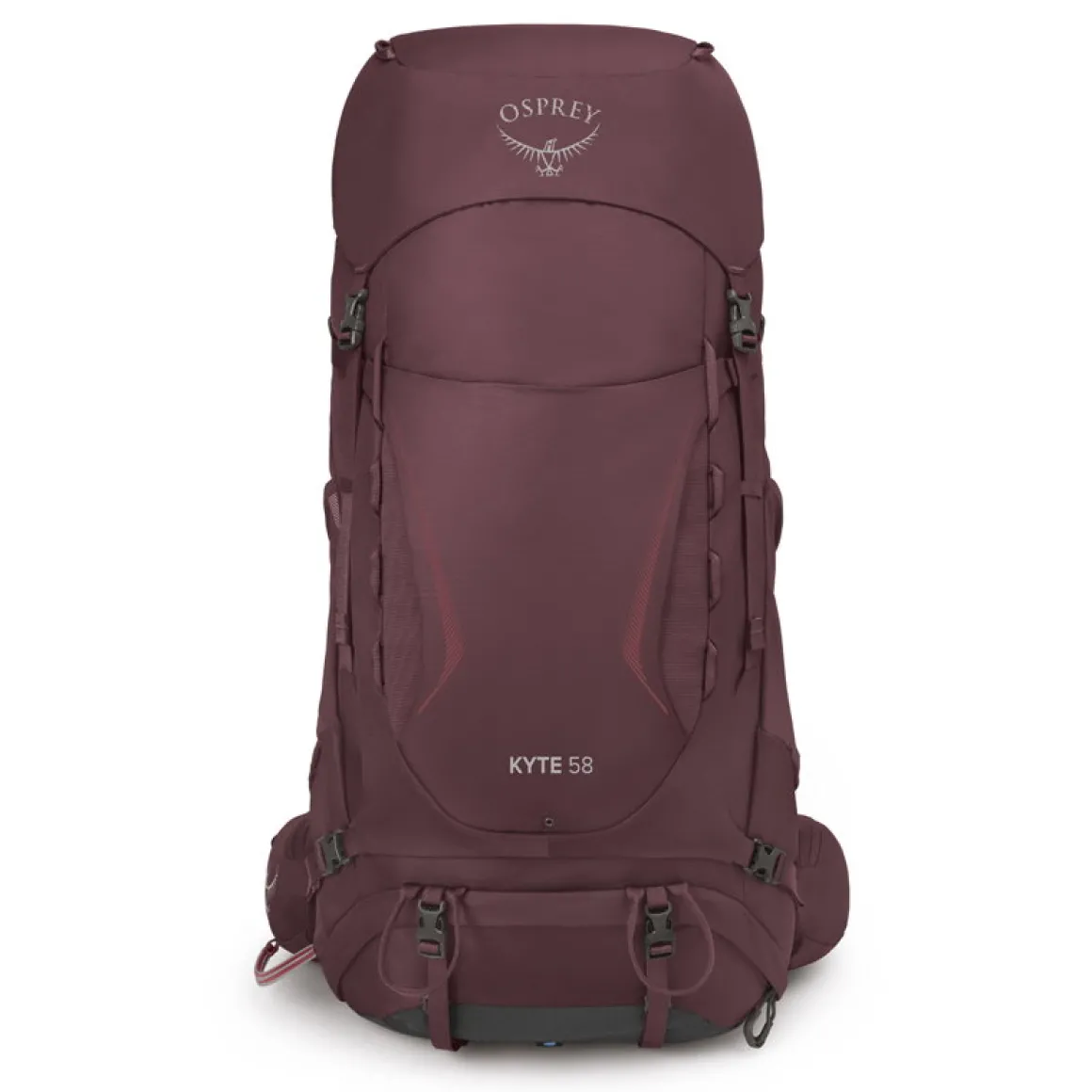 Osprey Kyte 58 L rygsæk, dame (Elderberry / Purple)