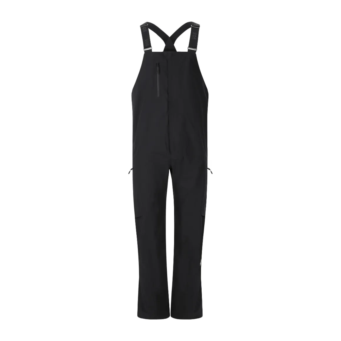 SOS Kula 3-lags Shell Bib Skibukser, herre (Black)