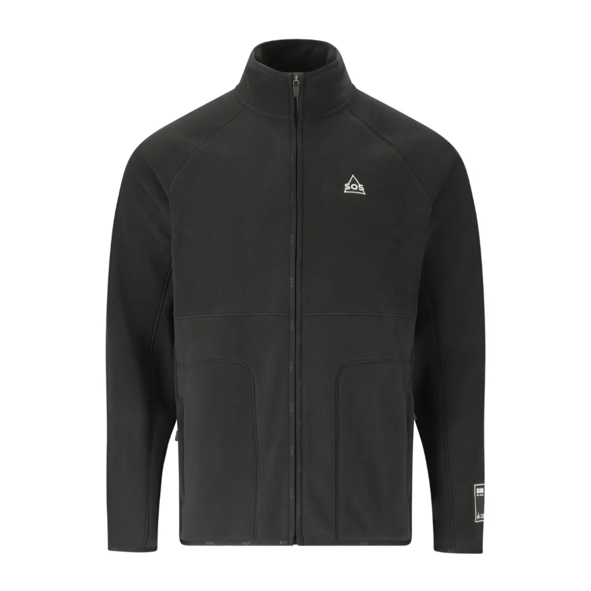 SOS Munson Full Zip Fleece, herre (Black)